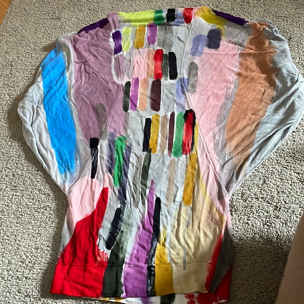 Colorful short sleeve tunic